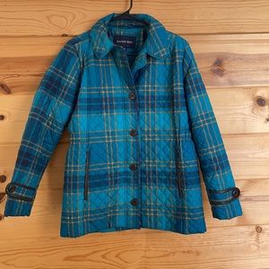 Lands end Quilted jacket EUC